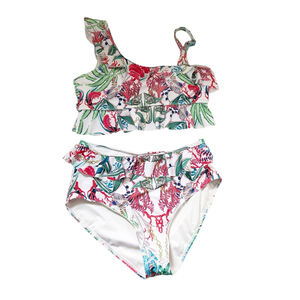 Liora Swimsuit Coral Reef Nautical Design Bikini Size S Summer Beach Vacation